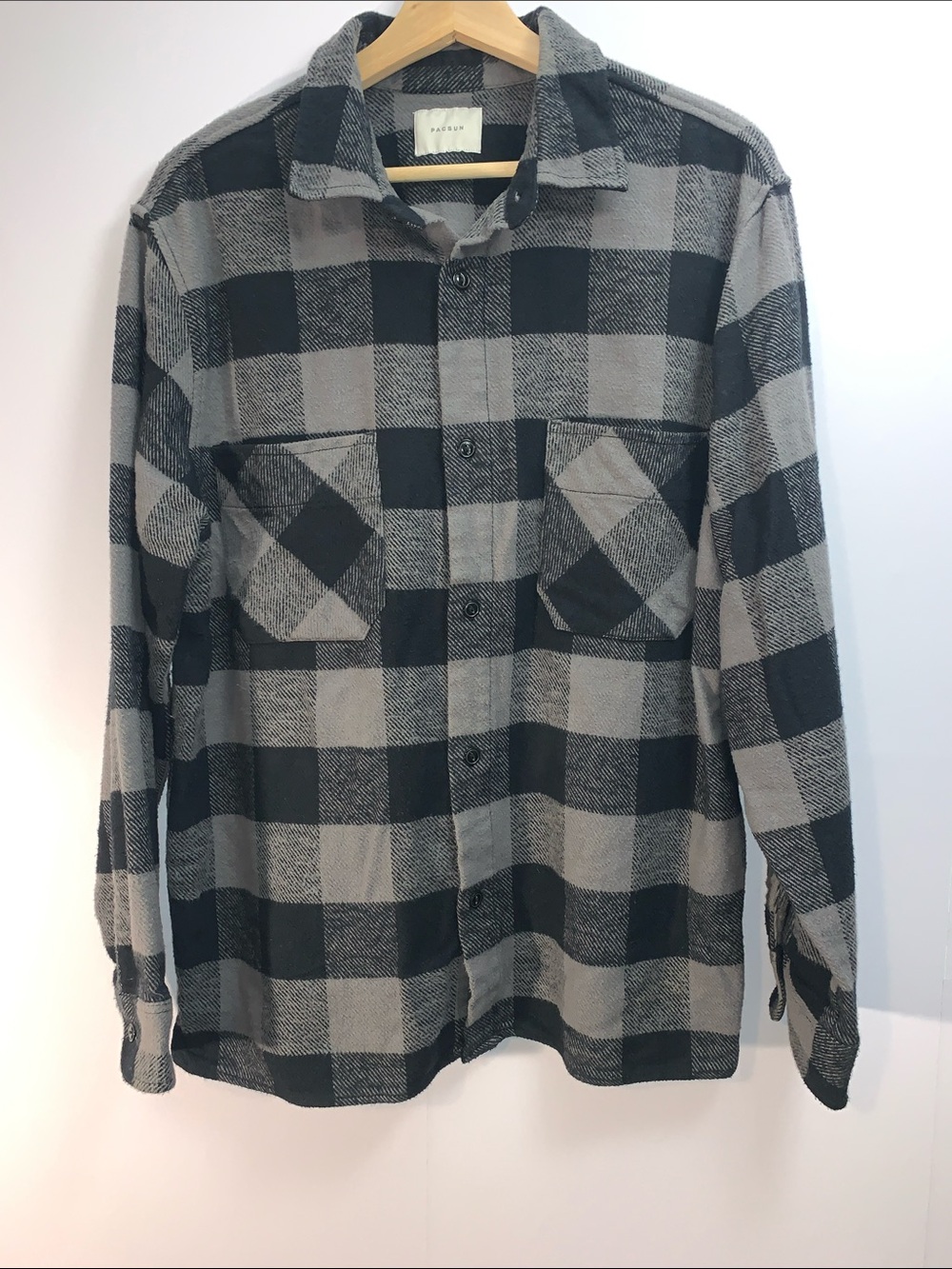 Pacsun Plaid Buffalo Check Flannel Button-Up
Overshirt
